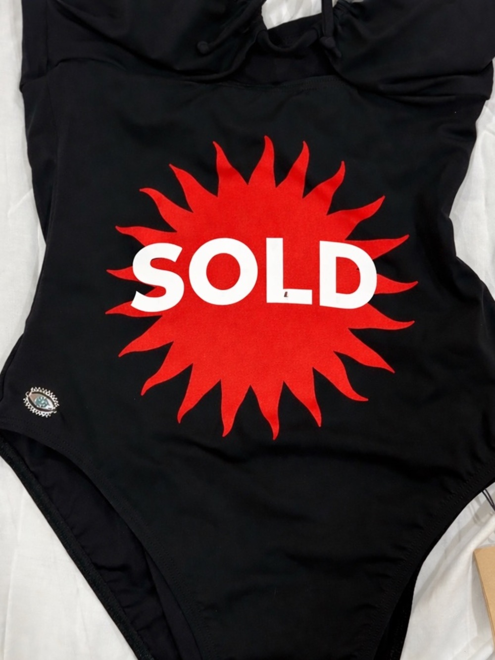 BILIBLOND PANTHER ONE PIECE BLACK One Piece Swimsuit Women's Size S